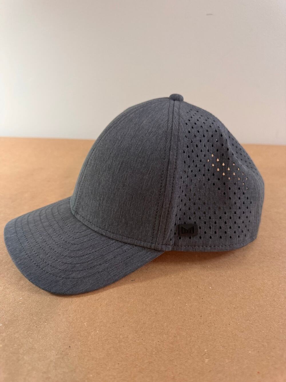 Melin A-Game Hydro Heather Gray Performance Snapback Hat